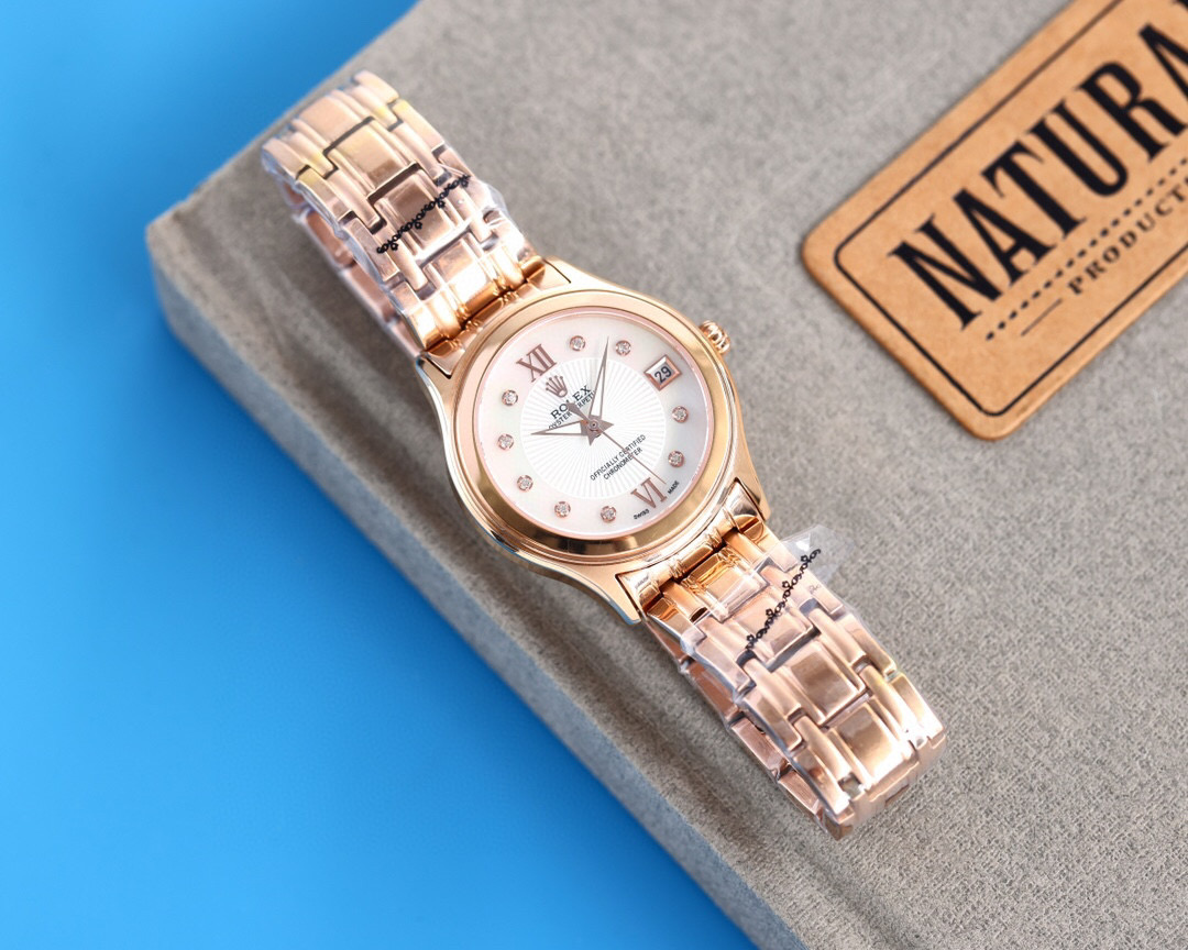 롤렉스 로렉스 A급 여자 미러급 시계  2컬러