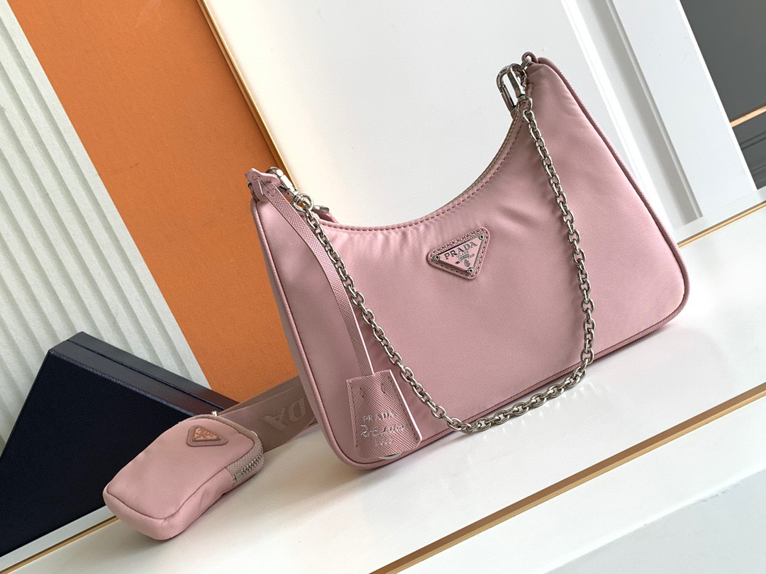 프라다 테수토 스트랩 체인 리에디션 호보백 1BH204 여자가방