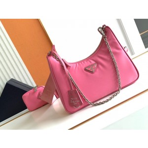 프라다 테수토 스트랩 체인 리에디션 호보백 1BH204 여자가방