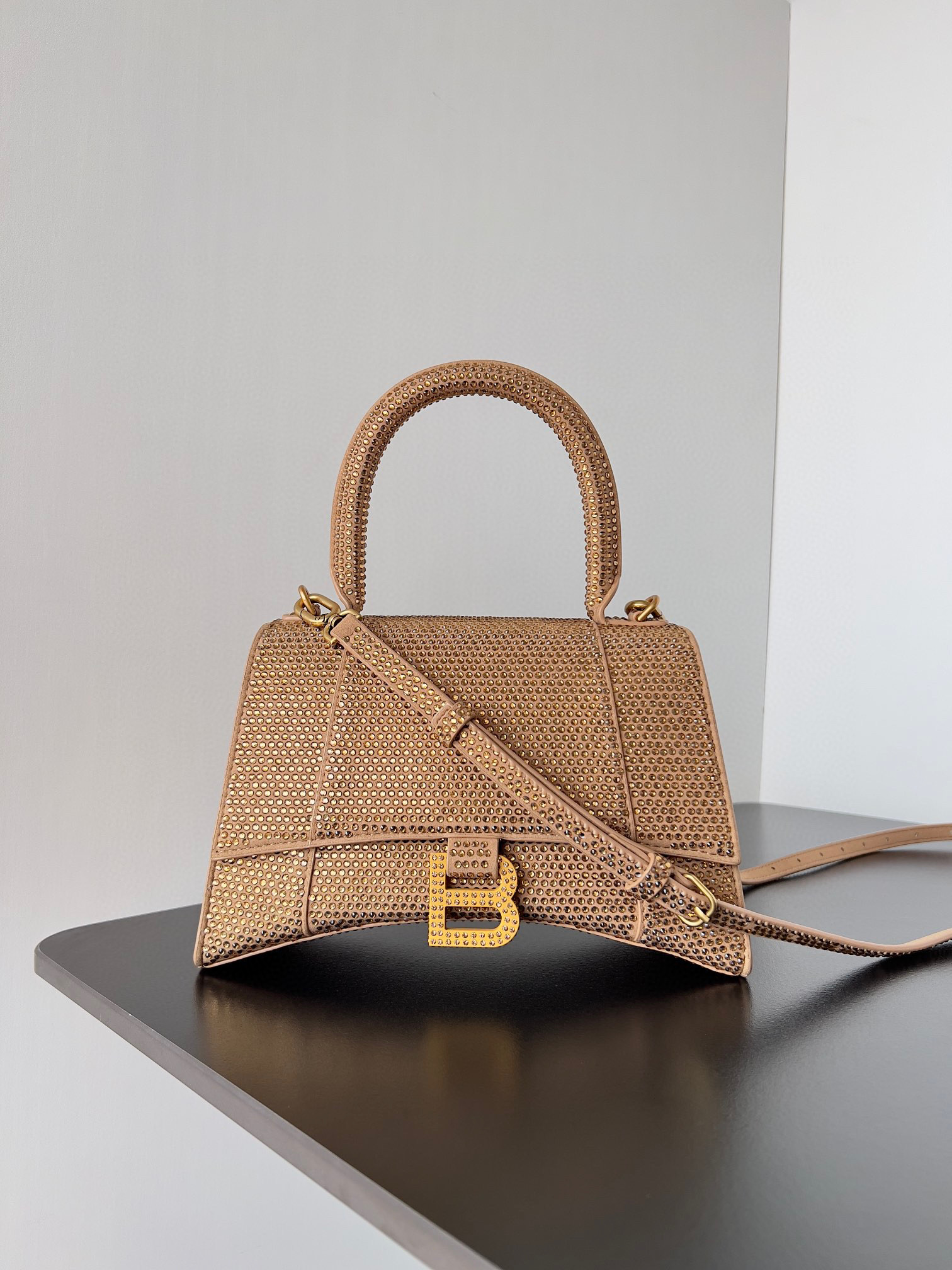 발렌시아가 아워글래스 핸들백 라지70553