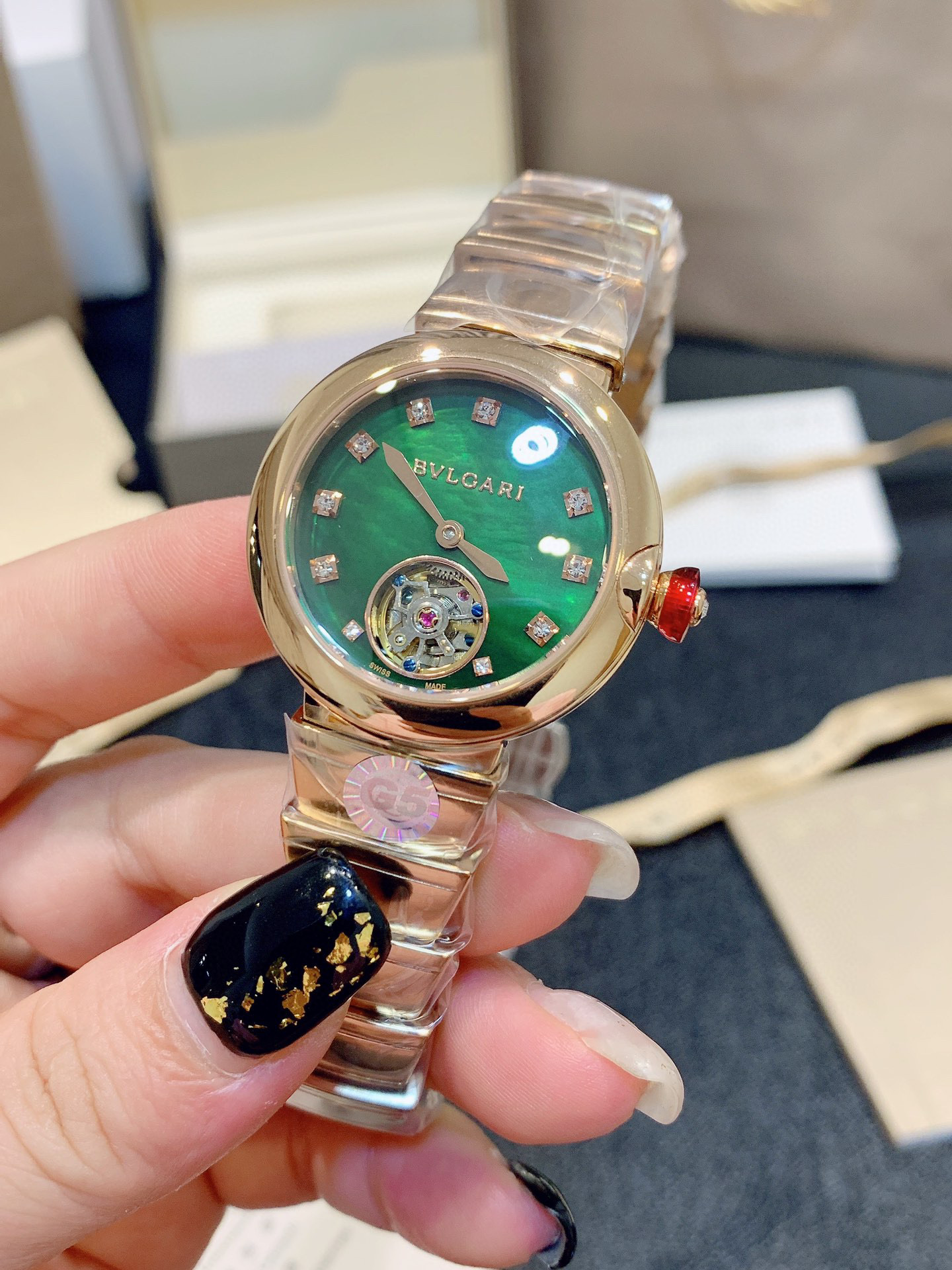 불가리 A급 여자 시계
