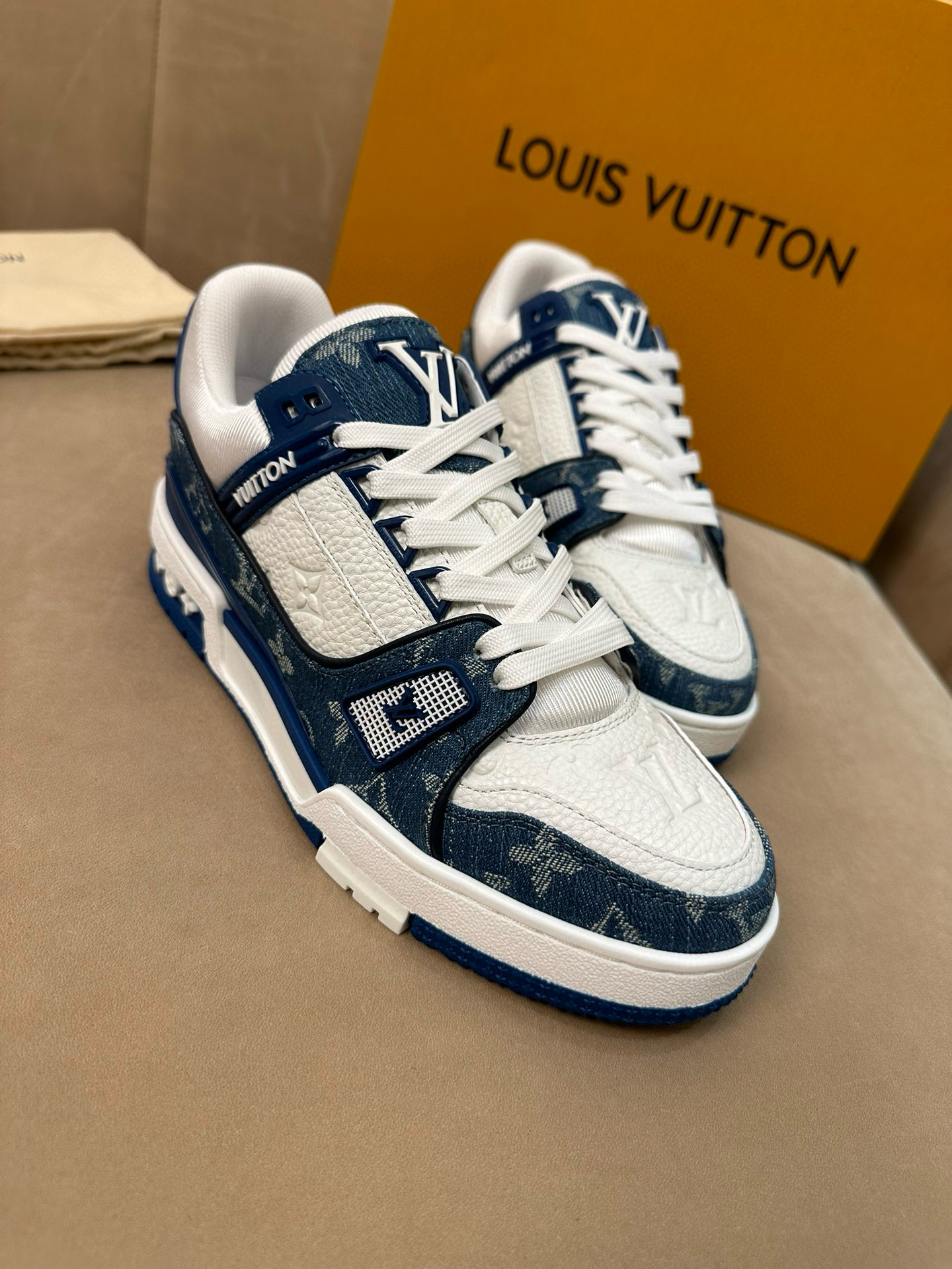 루이비통 트레이너 남녀공용 스니커즈 신발 운동화