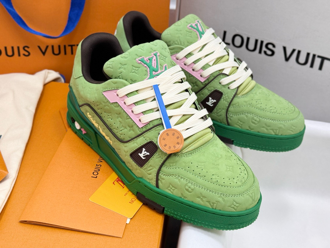 루이비통 트레이너 남녀공용 스니커즈 신발 운동화