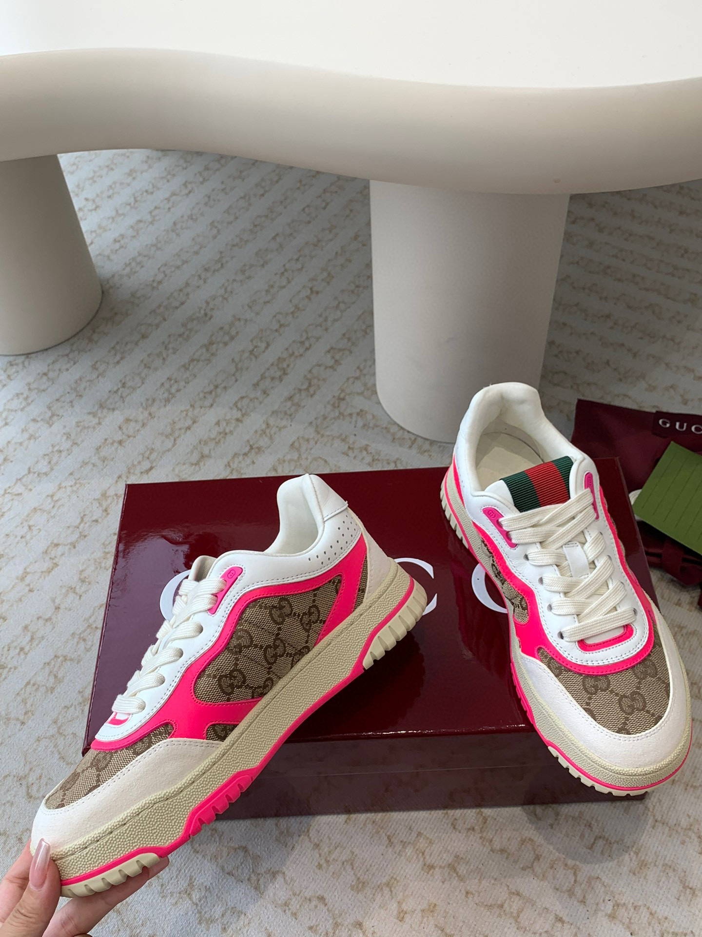 구찌 남녀공용 신발 운동화 4cm