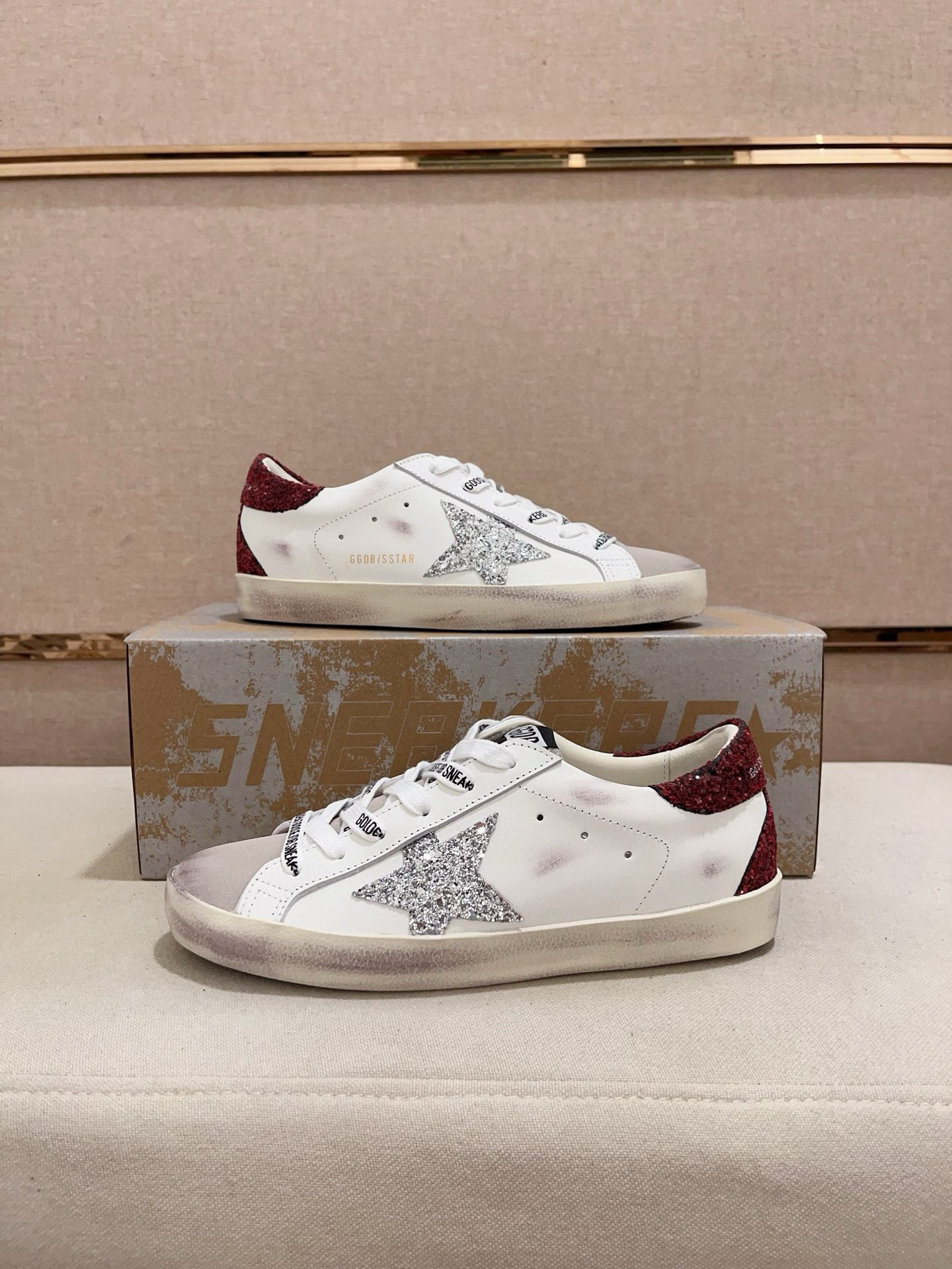 골든구스 키높이 3.5cm 남녀공용 스니커즈 신발 운동화