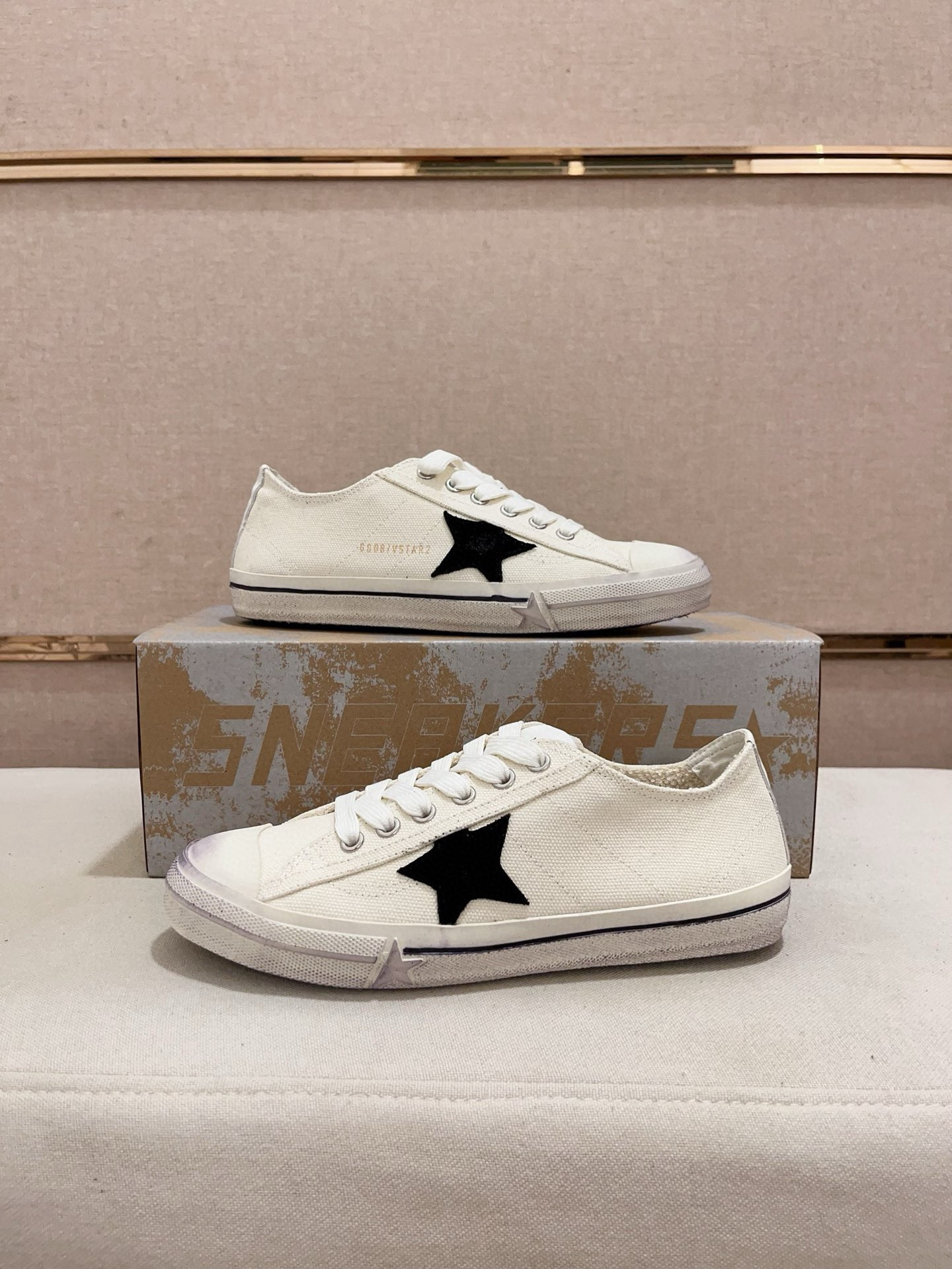 골든구스 키높이 3.5cm 남녀공용 스니커즈 신발 운동화