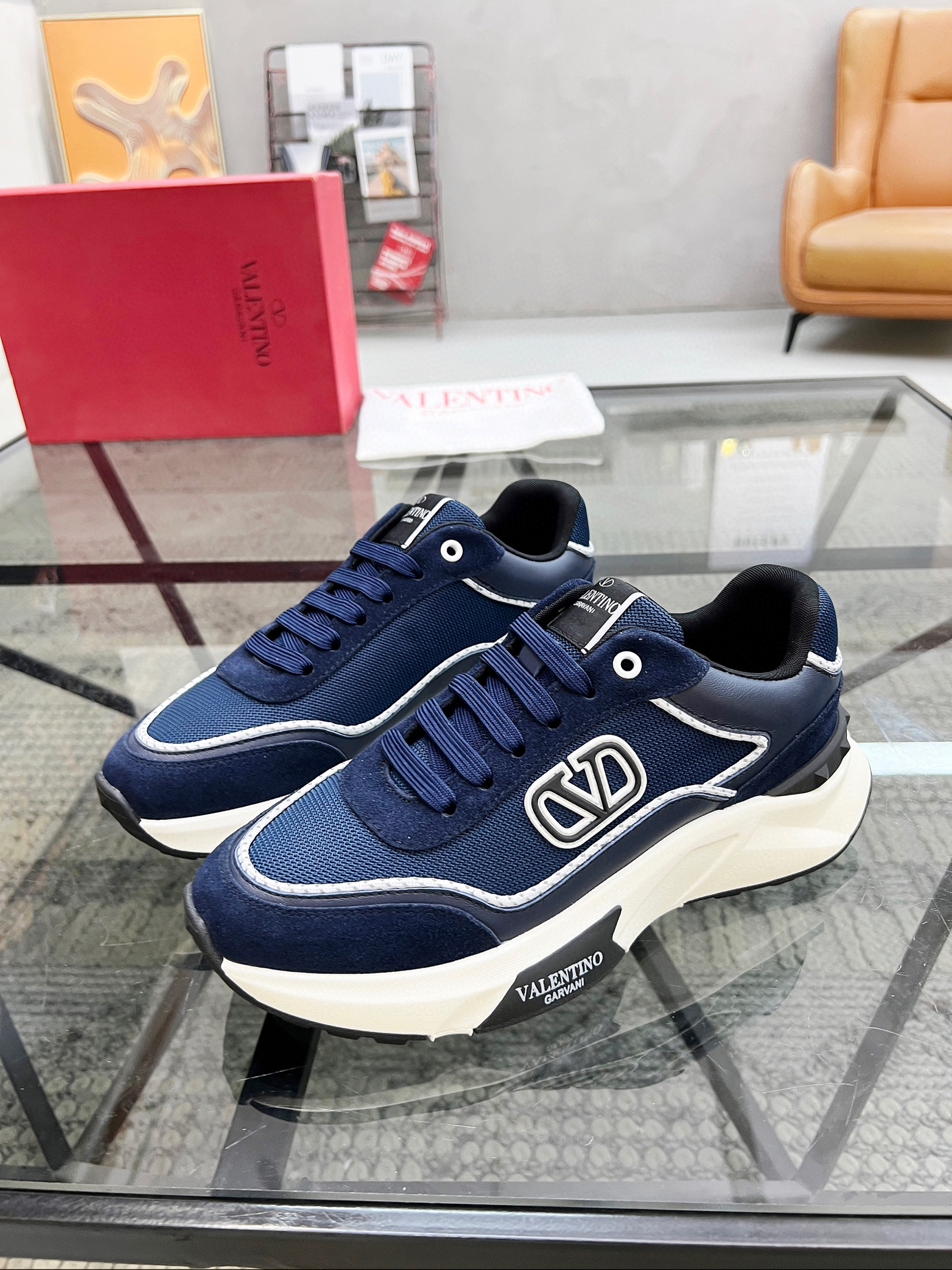 발렌티노 남자 스니커즈 신발 운동화