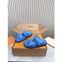 루이비통 남여 공용 슬리퍼