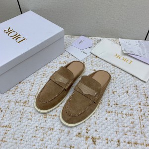 디올 여자 슬리퍼