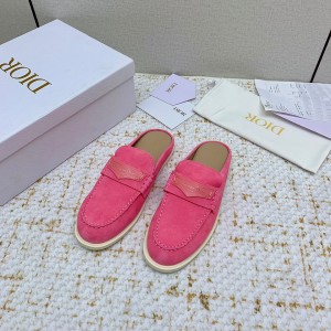 디올 여자 슬리퍼