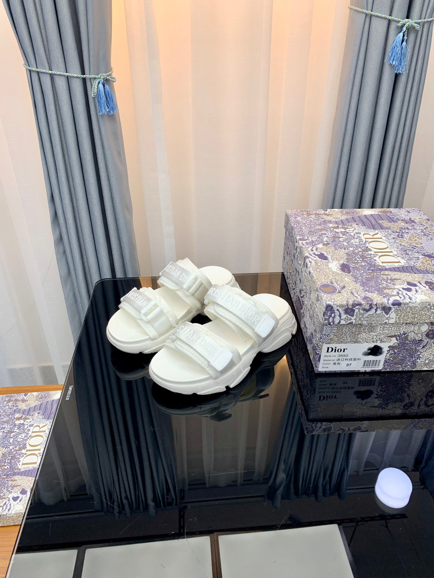 디올 여자 슬리퍼 5cm