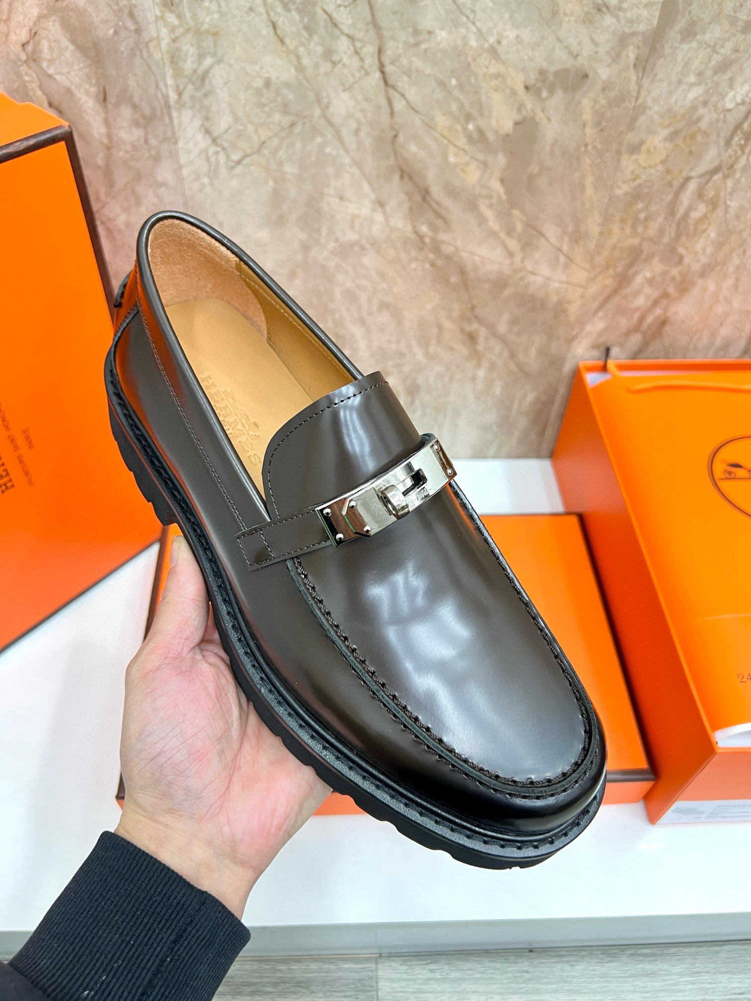 에르메스 남자 구두