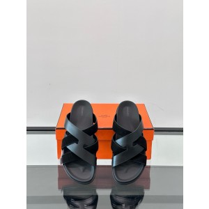 에르메스 남자 슬리퍼