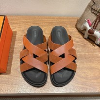 에르메스 남녀공용 슬리퍼