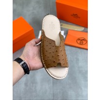 에르메스 남자 슬리퍼