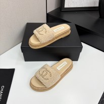 샤넬 여자 슬리퍼