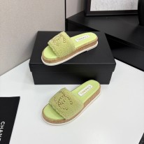 샤넬 여자 슬리퍼