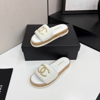 샤넬 여자 슬리퍼