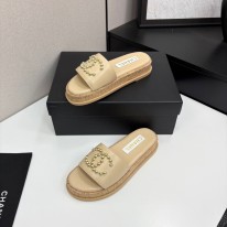 샤넬 여자 슬리퍼