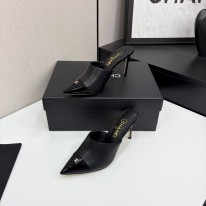 샤넬 여자 슬리퍼 8cm