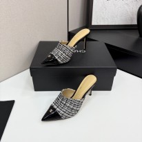 샤넬 여자 슬리퍼 8cm