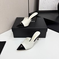 샤넬 여자 슬리퍼 8cm