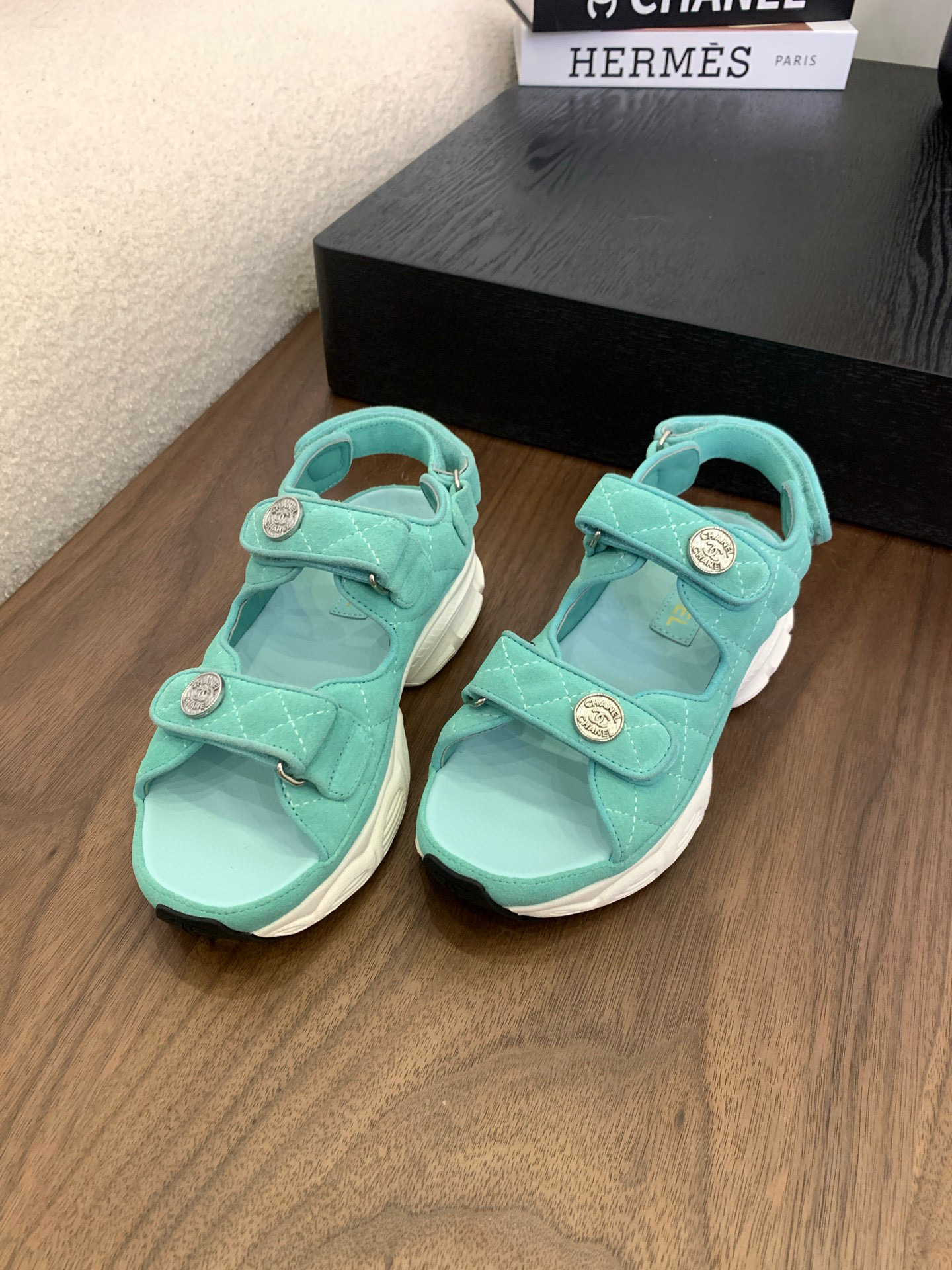 샤넬 여자 샌들