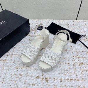 샤넬 여자 샌들 10cm