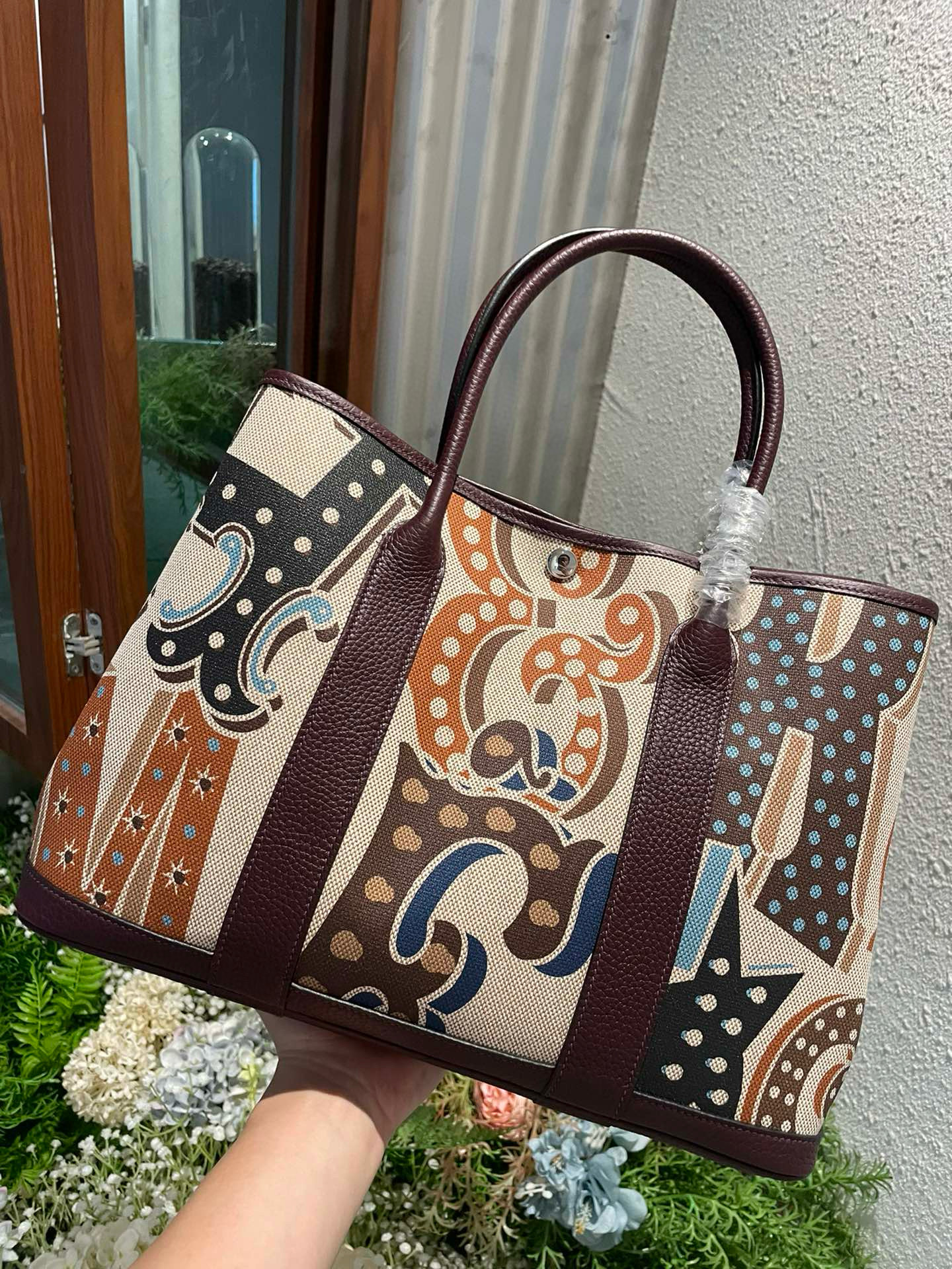 에르메스 가든파티 30cm 36cm 토고가죽 여자가방