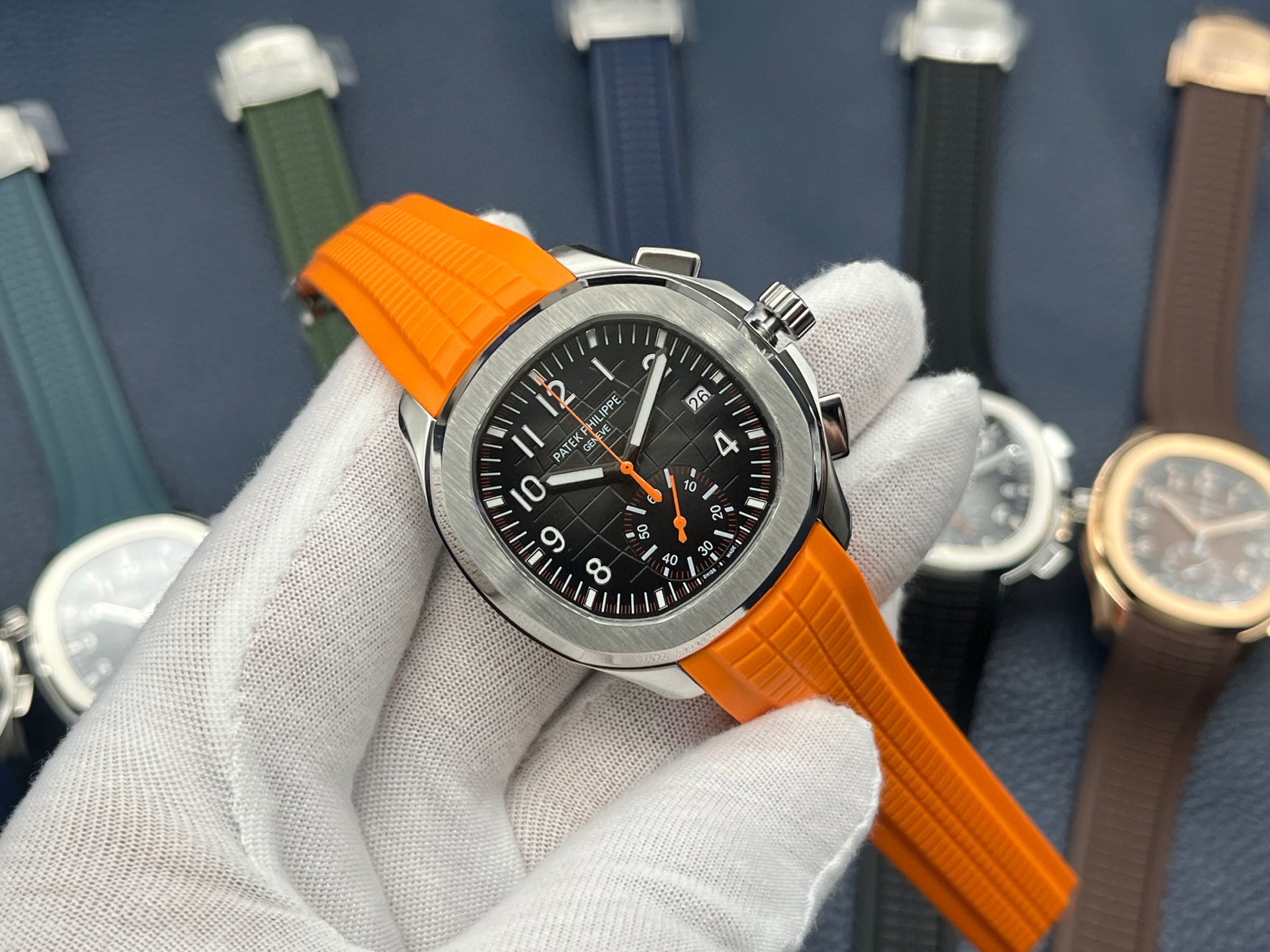 파텍필립 5968A-001 남자 미러급 시계 6칼라