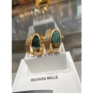 불가리 3칼라 미러급 여자시계