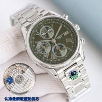 론진 2칼라 미러급 남자 시계