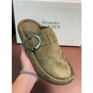 알렉산더 맥퀸 남녀공용 슬리퍼