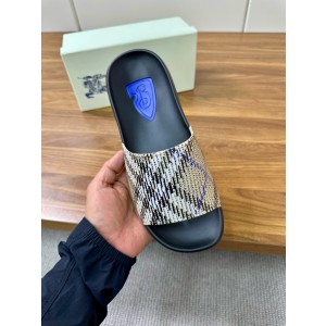 버버리 남자 슬리퍼