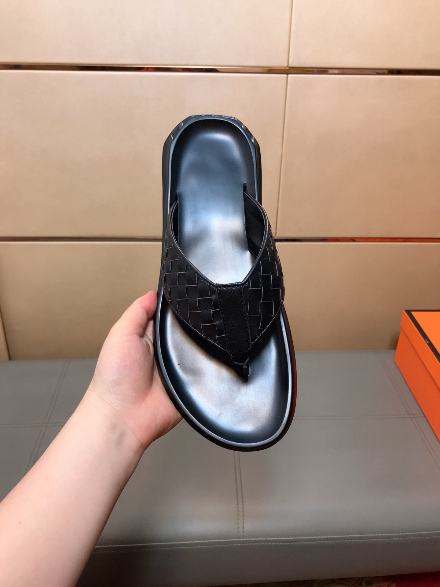 펜디 남자 슬리퍼