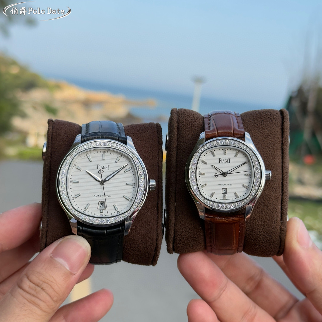 피아제 TW공장 미러급 남여커플시계