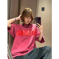 발렌시아가 남녀공용 반팔티