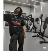 발렌시아가 남녀공용 반팔티