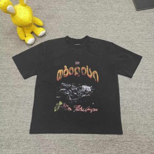 발렌시아가 남녀공용 반팔티