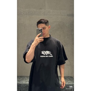 발렌시아가 남녀공용 반팔티