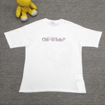 오프화이트 남녀공용 반팔티