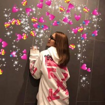 오프화이트 남녀공용 후드티 맨투맨