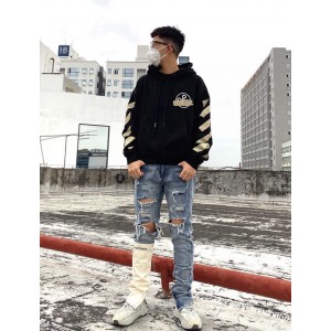 오프화이트 남녀공용 후드티 맨투맨