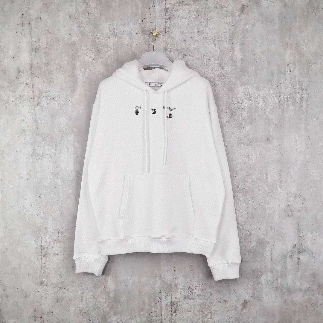 오프화이트 남녀공용 후드티 맨투맨