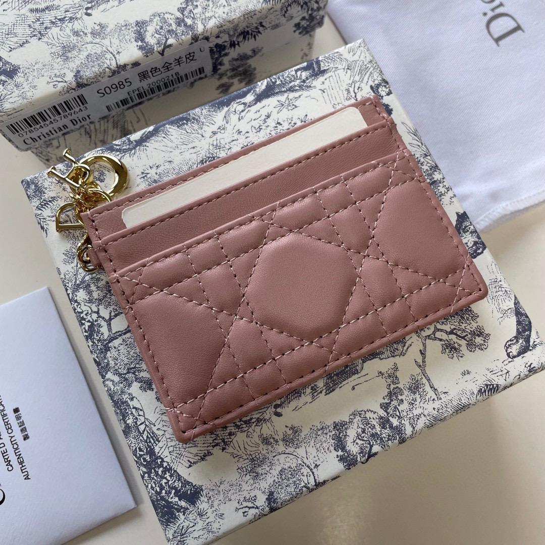디올 0974 여자 카드지갑 머니클립