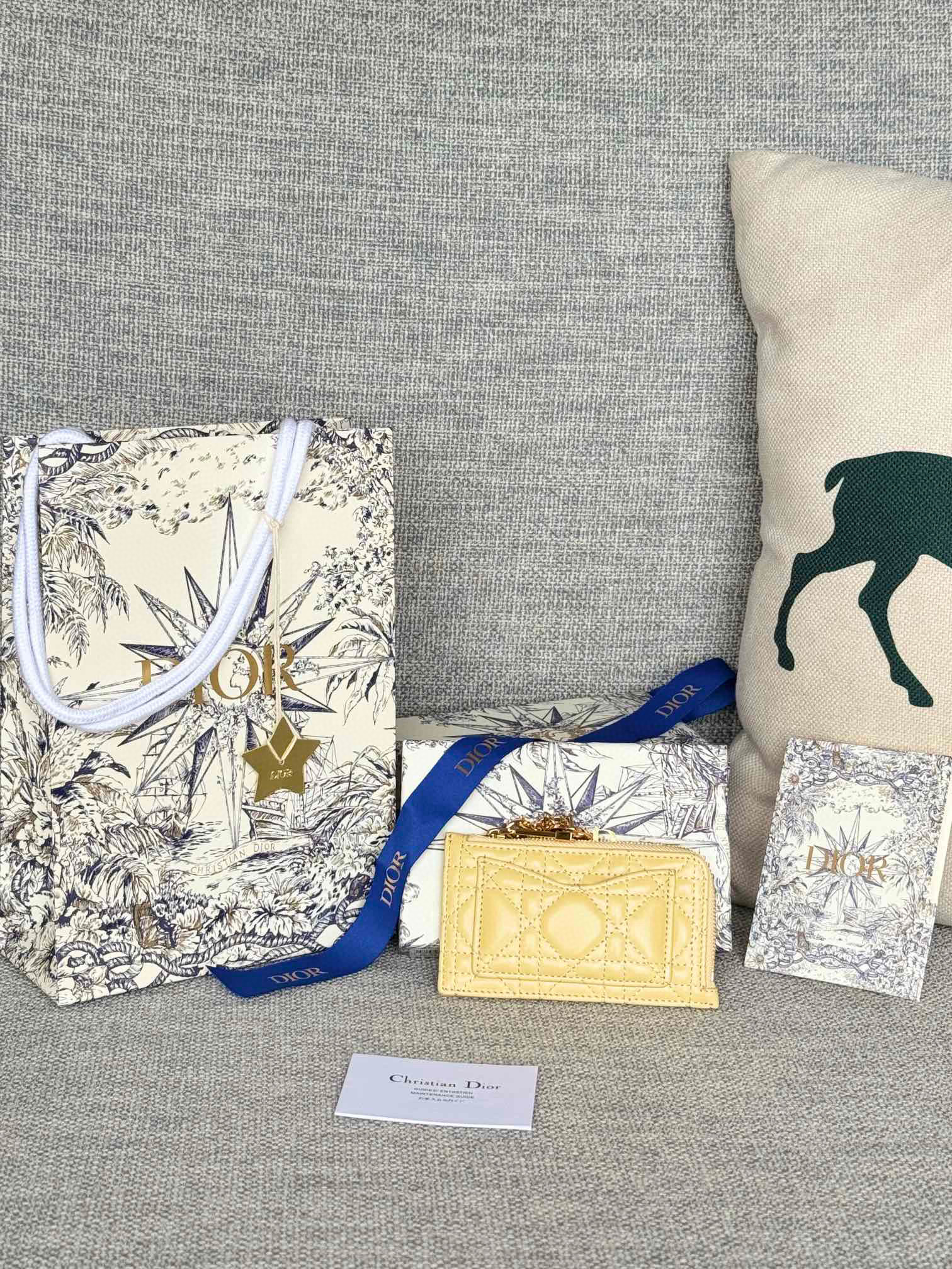 디올 S0965 여자 카드지갑 머니클립