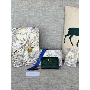 디올 S5034 여자 카드지갑 머니클립