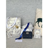 디올 S5032 여자 카드지갑 머니클립