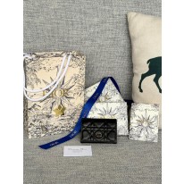 디올 S5132UWHC_M30G 여자 카드지갑 머니클립