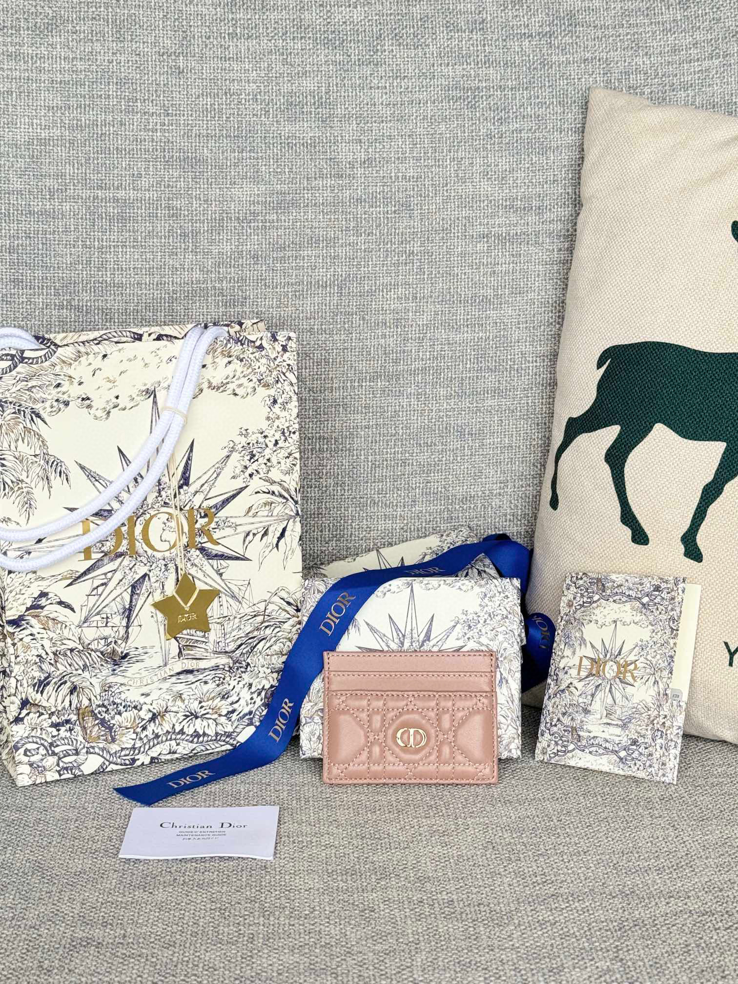 디올 S3103 여자 카드지갑 머니클립